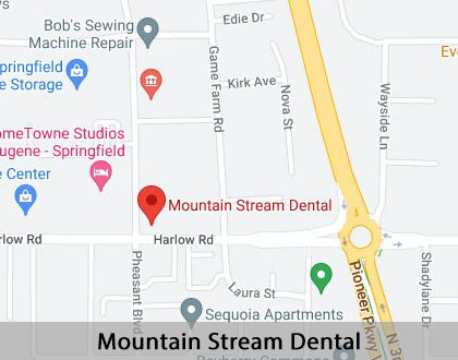 Map image for Composite Fillings in Springfield, OR